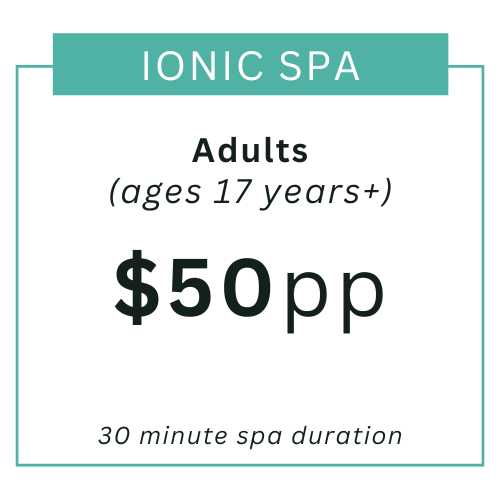 Adult - ionic spa