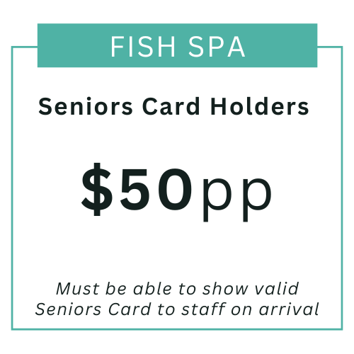 Seniors - fish spa